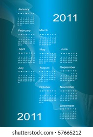 Calendar 2011, business style 2