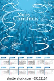 Calendar 2011. Merry Christmas