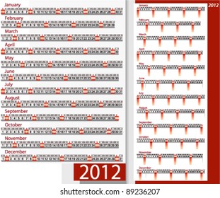 Calendar 2012