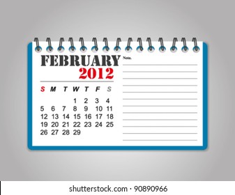  calendar 2012 february