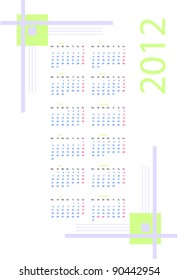 Calendar 2012 in Germany