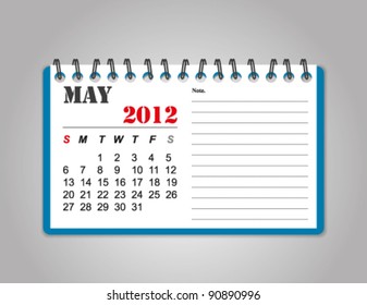 calendar 2012 may