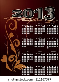 calendar 2013