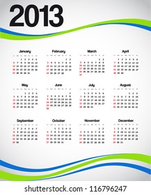 Calendar 2013