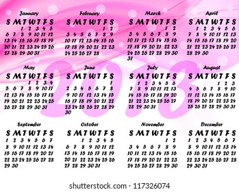 Calendar for 2013