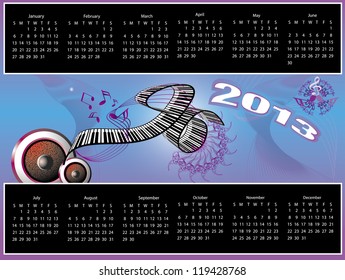 calendar 2013