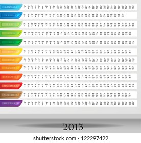 Calendar 2013