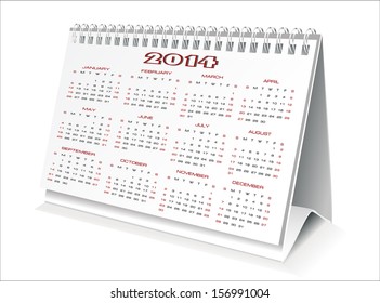 calendar 2014