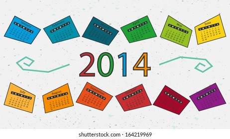 Calendar Of 2014