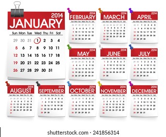 Calendar No Dates Images Stock Photos Vectors Shutterstock