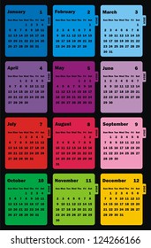 Calendar 2014 (Notes Dairy)