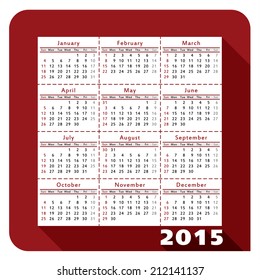 Calendar 2015