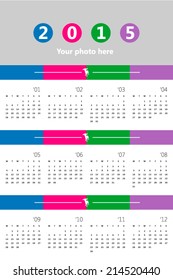 calendar 2015