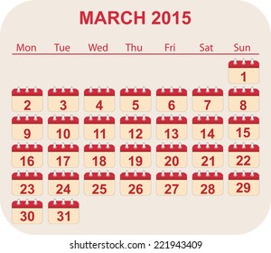 Calendar 2015