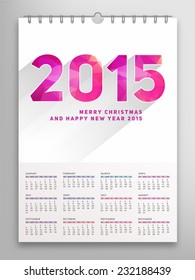 Calendar 2015