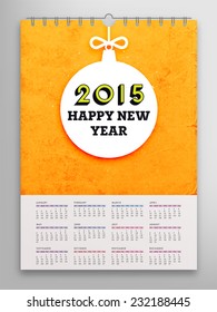 Calendar 2015