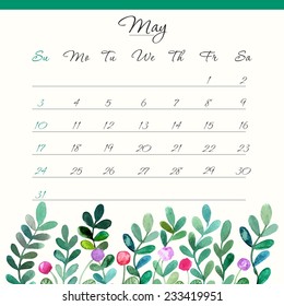 Similar Images Stock Photos Vectors Of Vector Calendar For 19 Year Simple Style In White Background October Month Week Starts From Sunday Template With Floral Illustration Of Colorful Flowers A5 Size