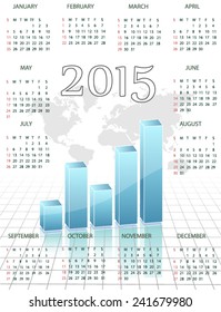 Calendar for 2015 year