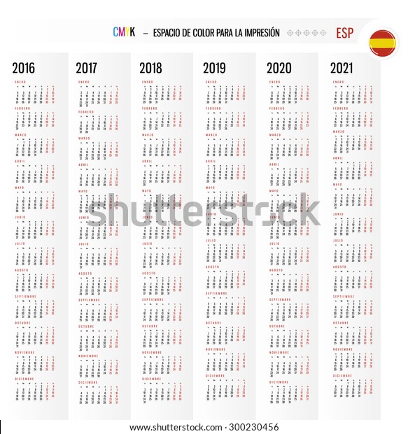 Vector De Stock Libre De Regalías Sobre Calendario 2016