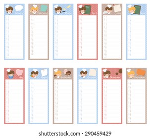 Calendar 2016 - wall calendar book design