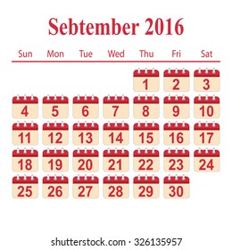 calendar 2016,September 