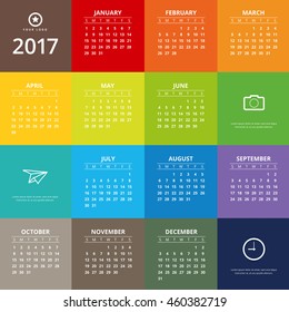 Calendar 2017