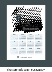 Calendar 2017. 
