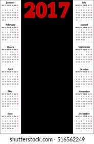 Calendar 2017