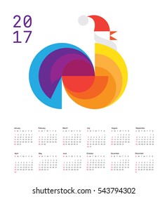 Calendar 2017, Cock