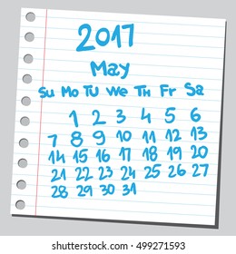 Kalender 2017 kann