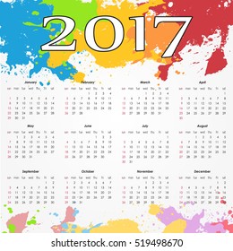 11,047 March 2017 calendar Images, Stock Photos & Vectors | Shutterstock