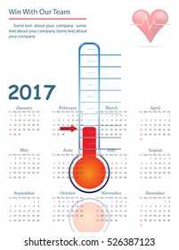 Calendar for 2017 year