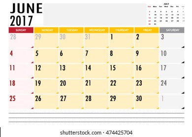 Calendar 2017 year on white background. Vector illustration.