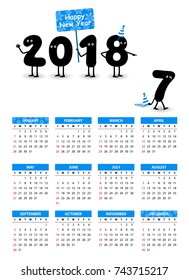 Calendar 2018