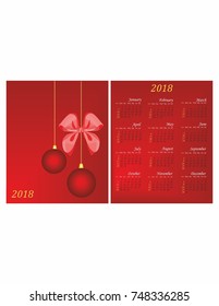 Calendar for 2018 year