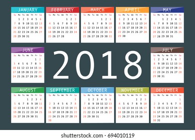 18calendar High Res Stock Images Shutterstock