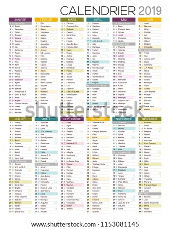 calendar 2019 french printable calendar template stock vector free photo calendar template 2019
