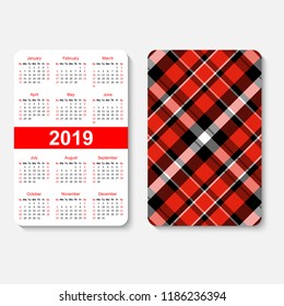 calendar 2019 year