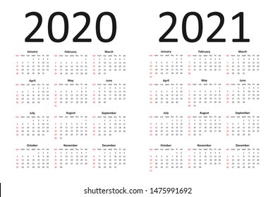34,873 2020 2021 calendar Images, Stock Photos & Vectors | Shutterstock