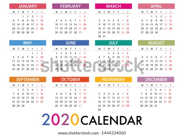 calendar 2020 on grey background quote stock vector royalty free 1444334060 https www shutterstock com image vector calendar 2020 on grey background quote 1444334060