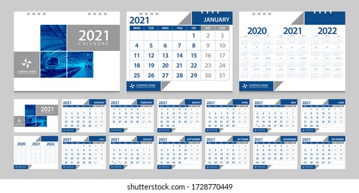 Desktop Calendar Template Images, Stock Photos & Vectors | Shutterstock