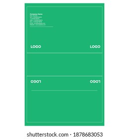 Plantilla de base de escritorio de Calendar 2021