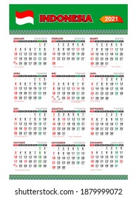Kalender 2021 lengkap