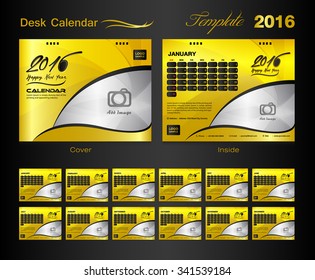 Calendar 2021 template, desk Calendar 2016 Vector Design Template,Big set of Months, business calendar, business cover, red cover,brochure design,printing design,yellow backgrounds