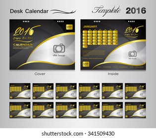 Calendar 2021 template, set black desk Calendar 2016 Vector Design Template,Big set of Months, business calendar, business cover, red cover, brochure design, printing design