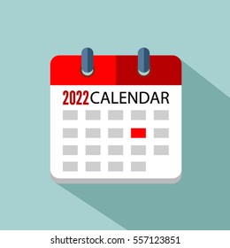  calendar 2022 Vector EPS 10