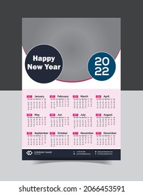 Calendar 2022 week start Sunday corporate design planner template Free Vector Pack of several minimal calendar