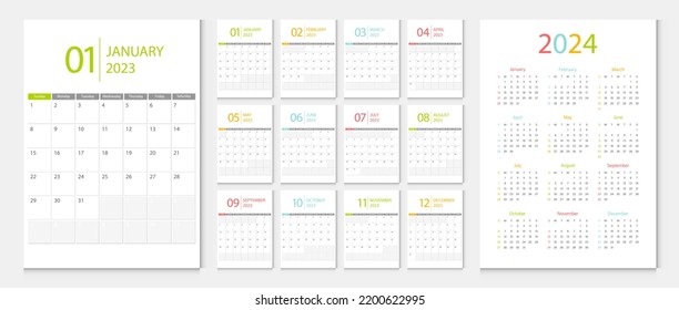 2023 Calendar Same As Calendar 2022 Calendar 2023 Week Start Stock Vector Royalty Free 1968047290 Shutterstock