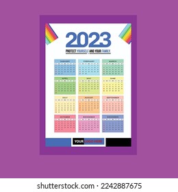 Calendar for 2023, 2023 new Calendar.