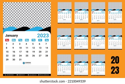Kalender für 2023, 2023 Kalender, 2023 Poster-Kalender